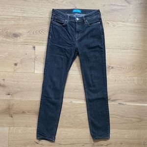 Anthropologie M.i.h. High-Rise Bridge Ginsburg Gray Jeans